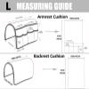 1PC 3PCS 4PCS 5PCS Sofa Armrest Cover, Nonslip Armchair Covers for Arms Headrest, Sofa Slipcover with Side Pocket Furniture Protector, Quilted Protector for Couch(J17,4 PCS Set_46X89CM) view 4