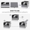 KLSVTMEA Multi Use Organizer Bins, Piano Music Symbol Printed Storage Bins, Foldable Storage Baskets Are Suitable For Bedrooms, Offices, And Cars view 4