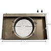 Blaze King Wood Stove Outside Air Cap (4" W/Screws): S.FAPLATE4 view 2