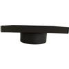 Blaze King Wood Stove Outside Air Cap (4" W/Screws): S.FAPLATE4 view 3