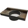 Blaze King Wood Stove Outside Air Cap (4" W/Screws): S.FAPLATE4 view 4