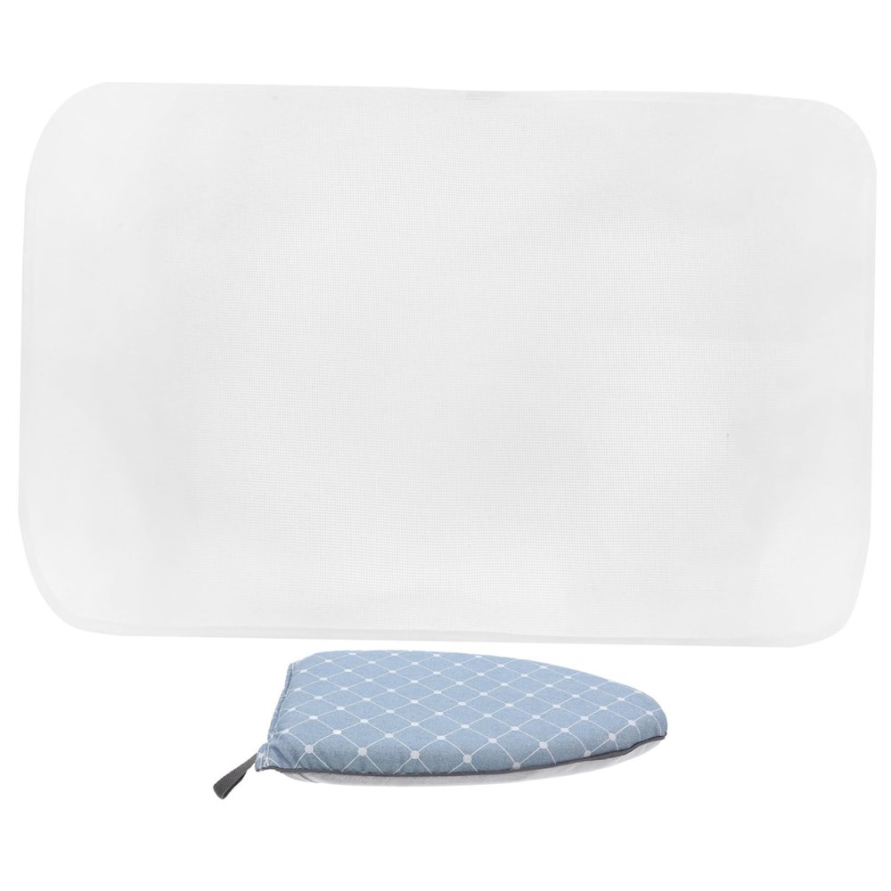 Unomor Portable Garment Steamer Accessories Handheld Ironing Board with Insulation Net Protective Ironing Gloves for Home Use Design for Easy Storage