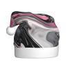 DRTGEDS Pink Abstract Marble Gray Artistic 1 Pcs Santa Hats Set For Adults Men And Women Christmas For Xmas New Year Party Headwear view 1