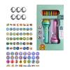 YIFULIN Early Educational Light-up Sleep Light Preschool Fairy Tale Projection Lamp Projector Torch for Kids Pink+ Green view 1