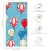 TKJMCSW Soft Towels Balloon Pattern Towels for Women Men Lightweight Absorbent Face Towel Comfortable Quick Drying Towels for Bathroom 28.7 X 13.8 in view 2