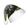 DRTGEDS Owl Tree Branches 1 Pcs Santa Hats Set For Adults Men And Women Christmas For Xmas New Year Party Headwear view 2