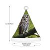 DRTGEDS Owl Tree Branches 1 Pcs Santa Hats Set For Adults Men And Women Christmas For Xmas New Year Party Headwear view 3
