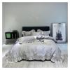 1000TC Egyptian Cotton Bedding Set Queen King 220x240cm Blue Duvet Covers Bed Sheet/Fitted Sheet Linens Pillowcase Bedclothes,Bed view 1