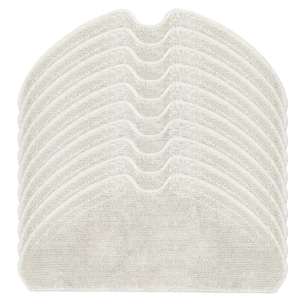 10 Pieces Mop Cloth, Compatible for DREAME F9 Pro D10S Pro D9 Max, Vacuum Cleaner Accessory Part