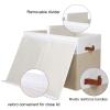 Gowee hoe Storage Organizer for Closet Fits 16 Pairs, Large Toy Storage Box with Lid view 2