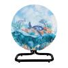 Yorfeemge Industrial Fan Cover Outdoor Waterproof Coral Turtle Drum Fan Cover for 18 20 24 Inch High Velocity Drum Fan view 2