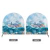 Yorfeemge Industrial Fan Cover Outdoor Waterproof Coral Turtle Drum Fan Cover for 18 20 24 Inch High Velocity Drum Fan view 4
