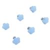 Multizenic 16pcs Star Shaped Duvet Cover Clips, Bed Sheet Clip Pin Fasteners, Detachable Design for Secure Bedding, Lightweight and Decorative, Easy to Use with Handy Button Unlock Feature (Blue) view 4