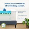 LDLON 12 Inch King Size Gel Memory Foam Mattress, Breathable Medium Firm Mattress in a Box for Pressure Relief, CertiPUR-US Certified, Fiberglass-Free view 2