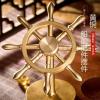 Piegricdiat  Feng Shui Gourd Keychain with Five Emperors Money Bring Good Luck and Wealth,home Office Other Scenes and Gifting 370g view 3