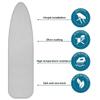 YAQXYH Ironing Board Cover and Pad Heat Resistant Replacement Ironing Board Cover with Elastic Edge Iron Board Cover 36x12inch 39x13inch 43x13inch 48x15inch(Checkered,36x12inch(90x30cm)) view 4