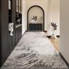 2ft3inx30ft Low-Pile Non-Shedding Washable Runner Rug with Rubber Backing,Ultra Soft Non-Slip Hallway Kitchen Runner Rug Floor Carpet for Bedroom Bathroom Laundry Living Room view 1