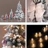 UWYTGF Christmas Tree Xmas Tree Christmas Tree Artificial Tree Decoration Auto-Spread Premium Hinged Flocked Artific Christmas Tree,4Ft(120CM) view 3