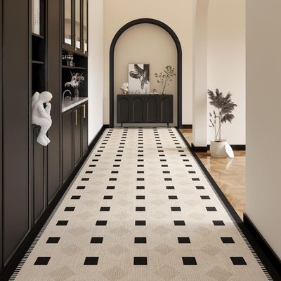 2ft8inx16ft Non-Shedding Hallway Runner Rug with Rubber Backing Shaggy Soft Laundry Rug Runner, Non Slip Entryway Mat, Washable Farmhouse Kitchen Area Carpet for Bathroom and Bedroom