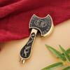 Piegricdiat  Feng Shui Gourd Keychain with Five Emperors Money Bring Good Luck and Wealth,home Office Other Scenes and Gifting  view 2