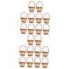 BESTOYARD 20pcs Portable Rattan Woven Baskets for Candy Snacks and Home Decor Versatile Mini Storage Baskets for Daily Use Parties and Festivals Unique Weaving Design view 1