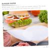 BEBEMOKO 200pcs Round Parchment Paper for Baking Burger Paper Non-stick Grill Pan Multi-function Bread Daily Use view 4