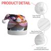 DRTGEDS Pink Butterfly 1 Pcs Santa Hats Set For Adults Men And Women Christmas For Xmas New Year Party Headwear view 4