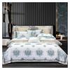 1000TC Long Staple Cotton and Embroidered Brocade Satin Jacquard European Luxury Bedding Set Duevt Cover Bed Sheet Pillowcases,Bedding view 1
