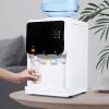 DYNAMI Water Cooler Top Loading Countertop Water Cooler Dispenser,Hot and Cold Water Dispenser,3 Water Temperature,304 Stainless Steel Inner Liner,for Home Kitchen Office Dorm(White and Black) view 1