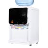 DYNAMI Water Cooler Top Loading Countertop Water Cooler Dispenser,Hot and Cold Water Dispenser,3 Water Temperature,304 Stainless Steel Inner Liner,for Home Kitchen Office Dorm(White and Black) view 2