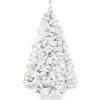 Best Choice Products Pre-Lit White Christmas Tree, 9ft Artificial Snow Flocked Full Fir Tree, Holiday Decoration w/ 900 Lights, 2,094 Branch Tips view 1