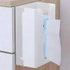 LIAN16PENG Tissue Box Cover Paper Towel Dispenser for Countertop and Wall Mounted, Wall Mount Paper Towel Holder Napkin Holder for Home, Bathroom, Kitchen Tissue Box(White) view 2