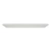 Casafoyer Crestwood 60" Shelf or Mantel Shelf MDF White Paint-Elegant and Versatile Fireplace Focal Point-Easy Installation-Authentic Pearl Mantel view 2