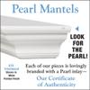 Casafoyer Crestwood 60" Shelf or Mantel Shelf MDF White Paint-Elegant and Versatile Fireplace Focal Point-Easy Installation-Authentic Pearl Mantel view 4