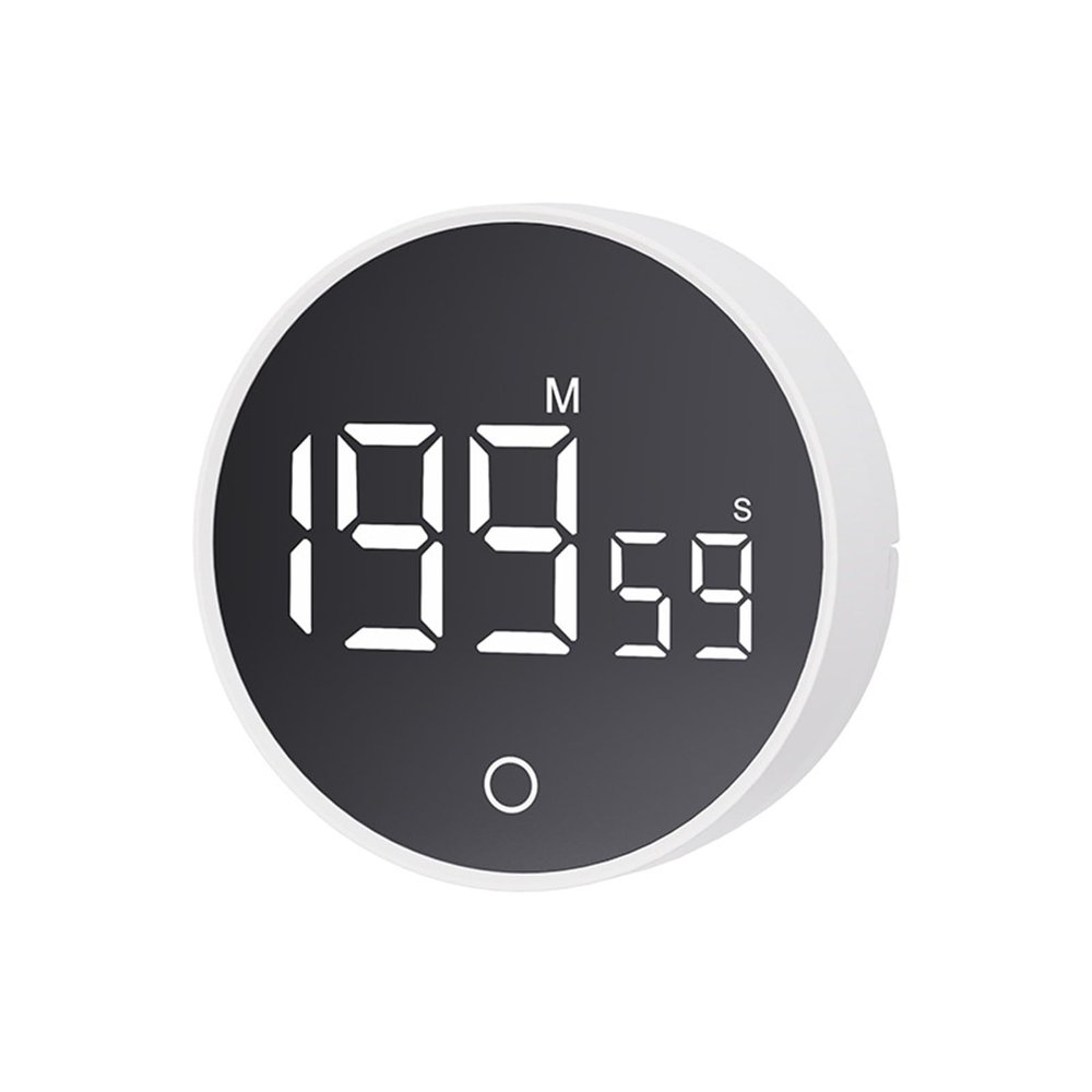 JBNCRYGD Digital Timer with Large Bright Display, 199 Minute Countdown Countup Timer Strong Magnetic Back, Easy Operation - Perfect for Kitchen, Classroom, and Workout,B