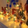 Fairy Lights, Christmas Tree Decor Hanging String Lights Creative PVC Clear Light Bulb Modeling Led Copper Wire Lights for Party Wedding Birthday Decor view 2