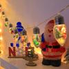 Fairy Lights, Christmas Tree Decor Hanging String Lights Creative PVC Clear Light Bulb Modeling Led Copper Wire Lights for Party Wedding Birthday Decor view 3
