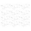 Lidhujnk Chafing Wire Rack Buffet Stand - 12 Pack Full Size Racks For Dish Serving Trays Food Warmer catering supplies for Parties, Occasions view 1