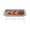 Lidhujnk Chafing Wire Rack Buffet Stand - 12 Pack Full Size Racks For Dish Serving Trays Food Warmer catering supplies for Parties, Occasions view 2
