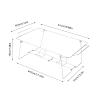 Lidhujnk Chafing Wire Rack Buffet Stand - 12 Pack Full Size Racks For Dish Serving Trays Food Warmer catering supplies for Parties, Occasions view 3