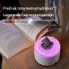 PLGEBR Cannon Aroma Humidifier,Cannon Humidifier,7 Colors LED Vapor Cannon Humidifier Silent Diffuser,Creative Turret Colorful Crack Aroma Humidifier,Humidifier Quiet Flame Diffuser view 4
