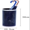 KOMFGT Umbrella Stand, Drain Tray Umbrella Stand for Hallway Umbrella Stand Home Convenience Store Supermarket Restaurant Stainless Steel Storage Rack Umbrella Stand Storage view 2