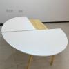 130cm - 200cm Diameter Wood Round Table Top Space Saving,Large Round Foldable Table Top,Catering Banquet Party Table No Legs,Foldable Table Top Extender,Large Round Foldable Table Top Only(B,180cm/70i view 1