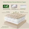 BEDLORE Full Size Mattress Topper , Pillow Top Mattress Pad view 4