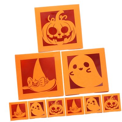 FOYTOKI 30pcs Halloween Themed Boxes Window Pumpkin Witch Hat for Candy Treats Party Favors Your Halloween Decor Festivities