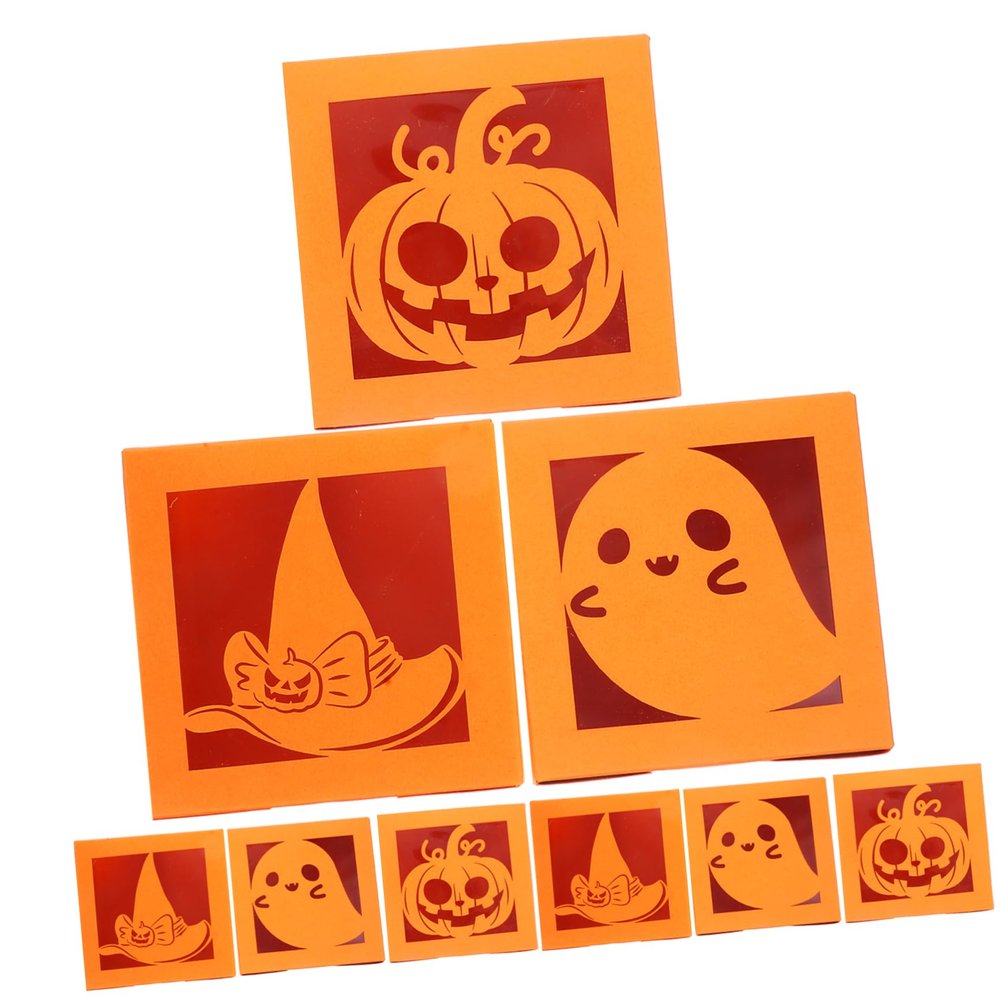FOYTOKI 30pcs Halloween Themed Boxes Window Pumpkin Witch Hat for Candy Treats Party Favors Your Halloween Decor Festivities