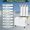 Automatic Ultrasonic Industrial Agricultural Humidifer 35000ml/h Highest Cool Mist Output Humidity Adjustable Stainless Steel Commercial Humidifier for Factory Workshop Warehouse Greenhouse view 4