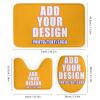 LKEZYOEL Shower Curtain and Rugs Customizable Add Your Design Photo Text Logo Fabric Shower Curtain Set and Rugs for Bathroom Decor Customized Bath Curtains Rugs Style04 view 2