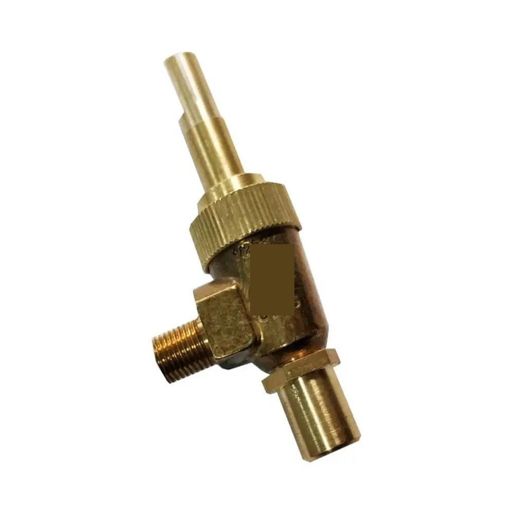 ZVHZQEMMT Commercial Stove 1/8NPT Gas Valvewith Copper Nozzle 8mm Valve Shaft Control Valve Gas Griddle LPG Grill Spare Parts Replacement Lucky