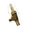 ZVHZQEMMT Commercial Stove 1/8NPT Gas Valvewith Copper Nozzle 8mm Valve Shaft Control Valve Gas Griddle LPG Grill Spare Parts Replacement Lucky view 2